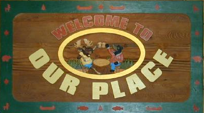 Our place sign